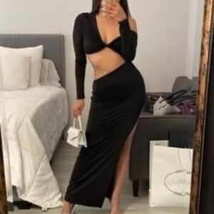 White Fox Revenge Maxi Dress - XS